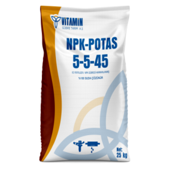 Vitamin Npk Potas 5-5-45 -25Kg